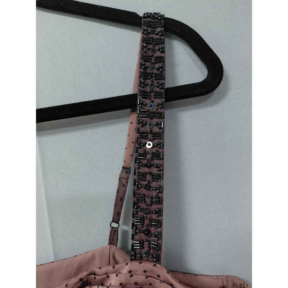 ADRIANNA PAPELL BOUTIQUE Pink A-Line Short Dress Women Size 14 - Picture 5 of 12